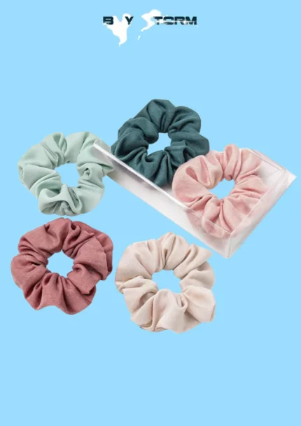 Women's Hair Scrunchies Set